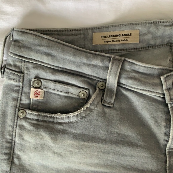 AG distressed super skinny ankle jean - Picture 5 of 6
